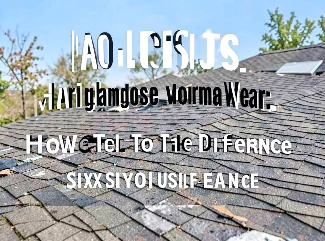 Hail Damage vs. Normal Wear: How to Tell the Difference