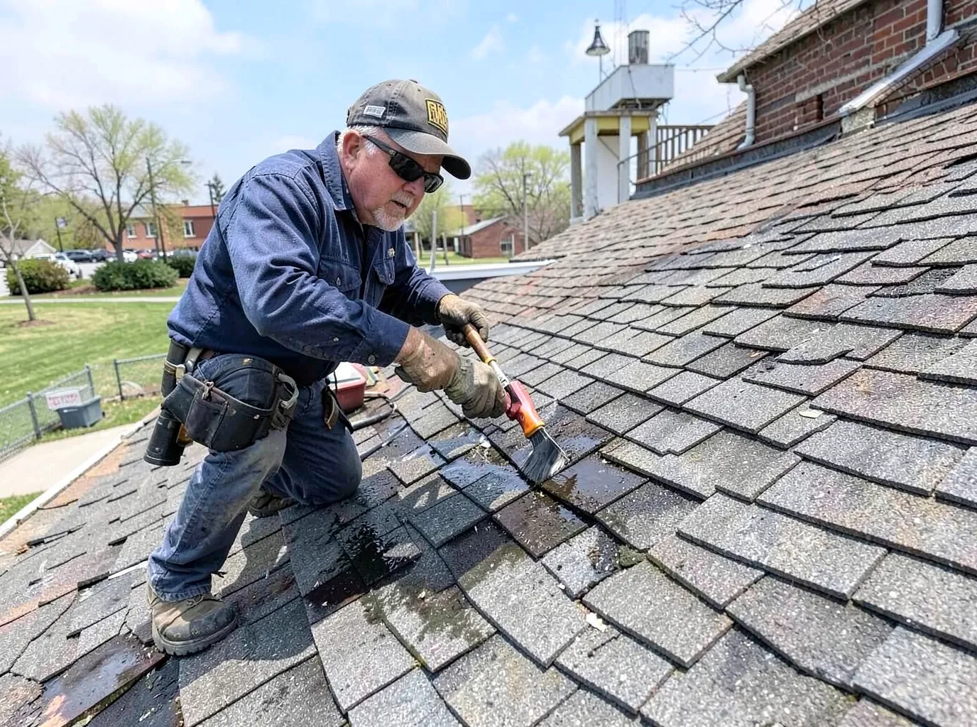 Shingle Roof Leak Repair in Sioux City