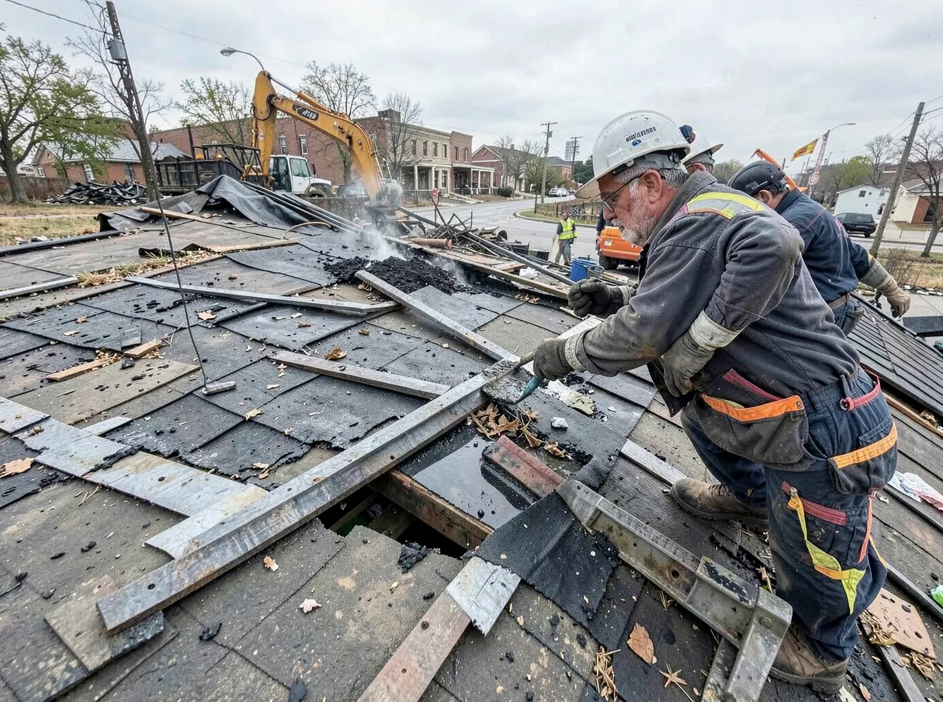 Storm Damage Roof Repair in Sioux City